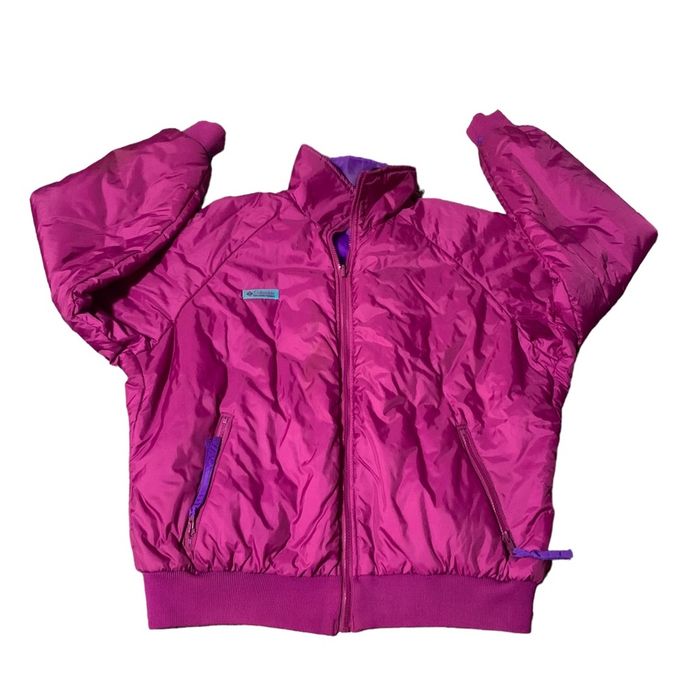 Vintage 90s Columbia Reversible Winter Ski Jacket women’s size XL